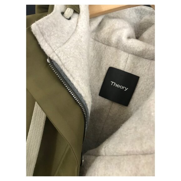 Theory Cyber Jacket Sample - Med - NWOT - Picture 2 of 15